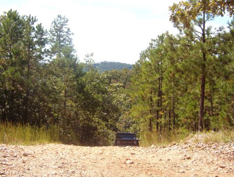 1975 Ford Bronco - North trails Northeast overlook