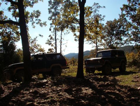 1975 Ford Bronco - North trails Southwest (Jim's) overlook