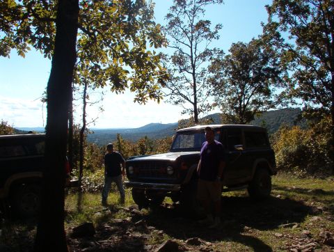 1975 Ford Bronco - North trails Southwest (Jim's) overlook