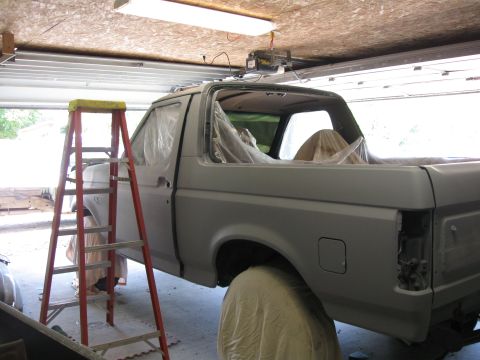 1992 Ford Bronco - after primer