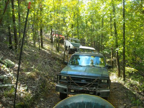 1983 Ford Bronco - Parker Lane on the way to Chrysler Canyon photo by Sarah Holt