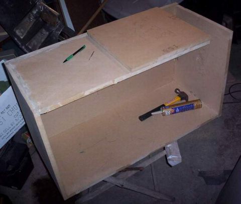 2006 Ford E350 - Building my Tempest box.