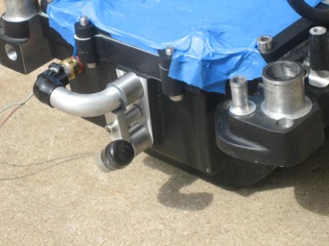 1996 Ford Thunderbird - new routing of water inlet