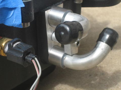 1996 Ford Thunderbird - the outlet tubes are positionable
