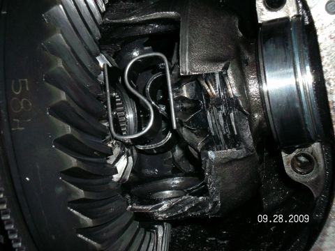 1996 Ford Bronco - Limited slip clutches are all mashed into each other.....