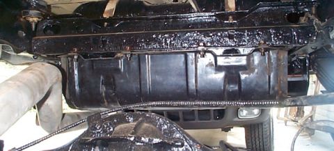 1981 Ford Bronco - Another View of the Gas Tank.