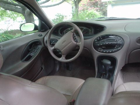 1999 Ford Taurus - This is the plain interior of my car...just tan leather.