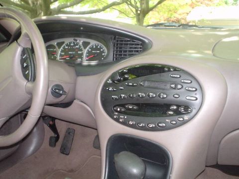 1999 Ford Taurus - My digital climate controls and gauge cluster.