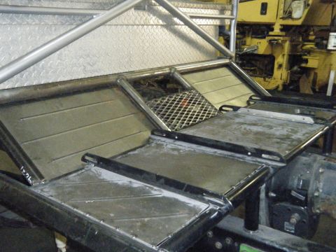1978 Ford Bronco - Custom roll cage and metal fabrication project in progress.