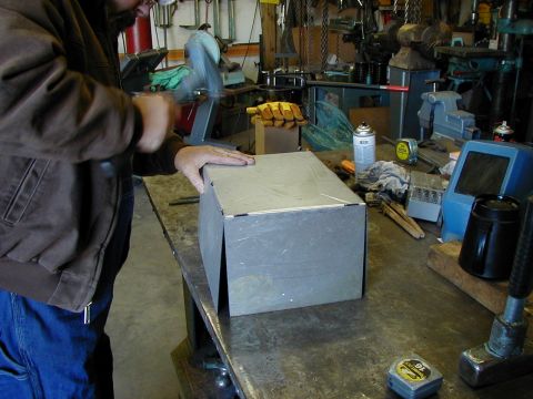 1995 Ford Bronco - Having the new box built!