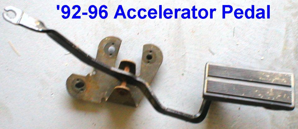 '92-96 Accelerator pedal