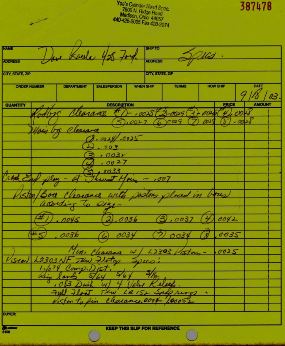 428 CJ Specs Page 1