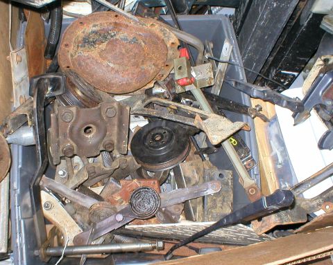 1983 Ford Bronco - Various metal parts