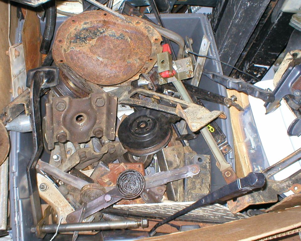Various metal parts