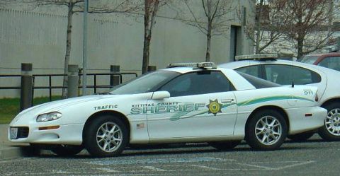 Kittitas County Sheriff 2002 B4C Camaro - 2000 Ford Crown Victoria