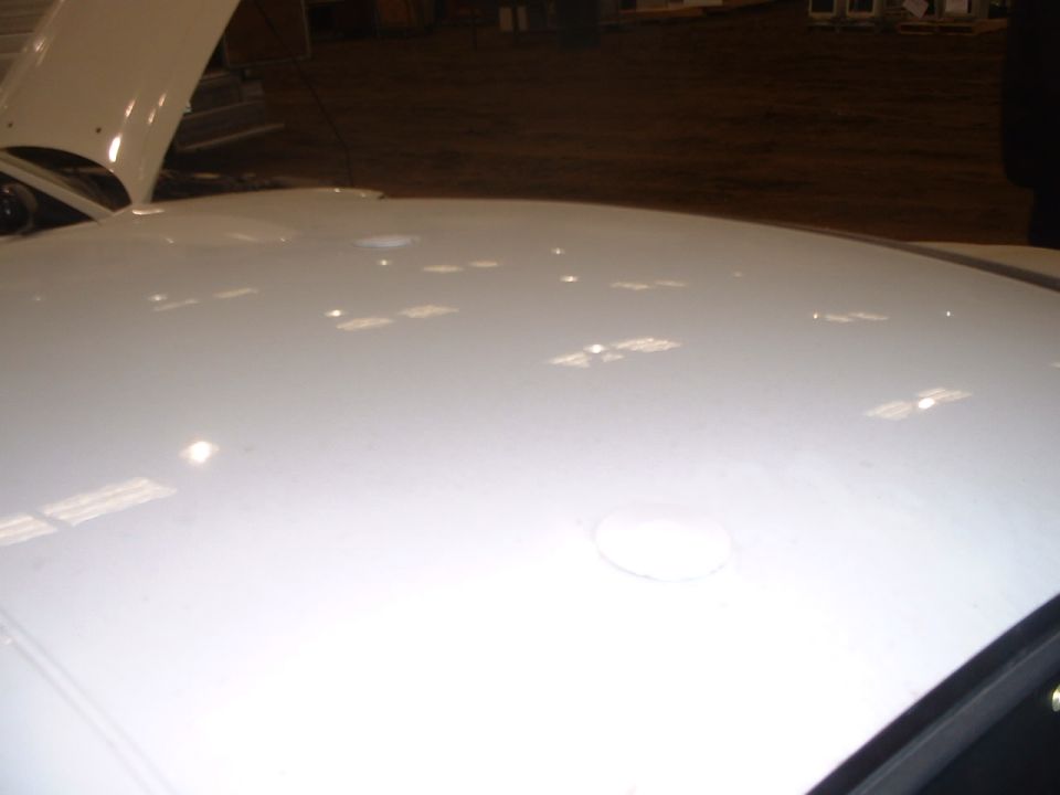 Pluged holes from lightbar.