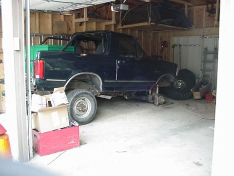 1992 Ford Bronco - here it sits now