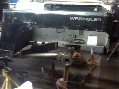 1994 Jeep Wrangler “Partially Erect YJ”