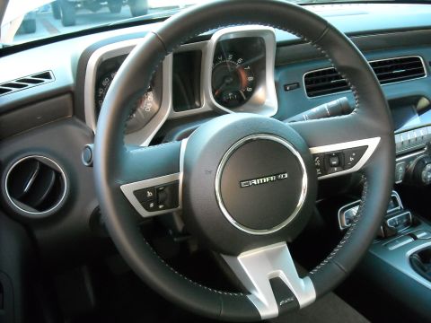 1979 Ford F-150 - The steering wheel displays the "CAMARO" emblem, indicating the vehicle's make.