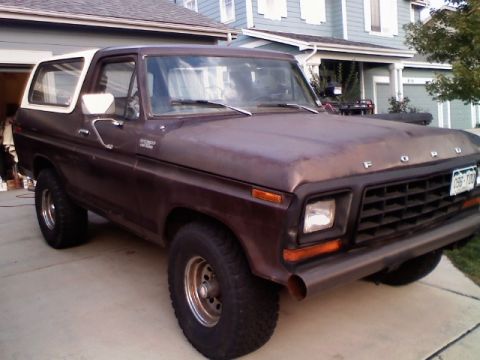 Front Bumper - 1979 Ford Bronco