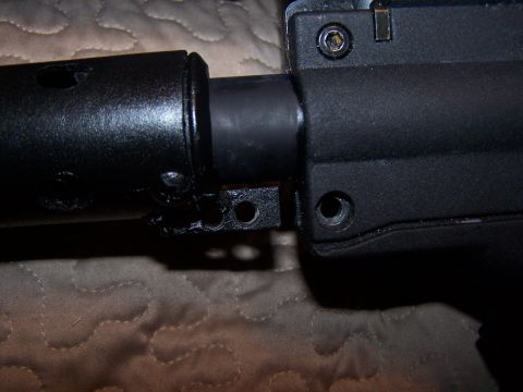1986 Ford Bronco - This image shows a close-up view of a firearm component, not a vehicle part.