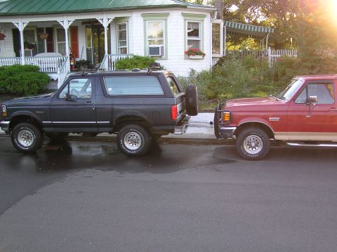 1993 Ford Bronco - Compared to my '91