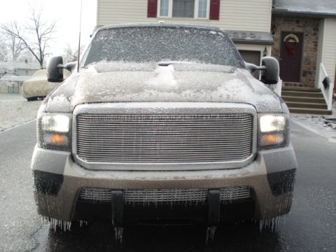 2000 Ford Excursion - after ice storm