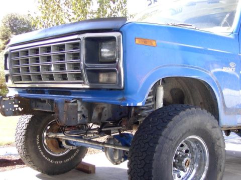 1980 Ford Bronco - all cut off