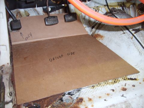 1963 Ford Galaxie - driver side pattern