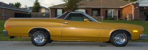 1973 Ford Ranchero - 1973 FORD RANCHERO 500 EXPLORER FOR SALE 158,663 miles FMX 3-spd 351C 2V AM Radio AC ASKING $15K CRAIGSLIST: http://pensacola.craigslist.or…