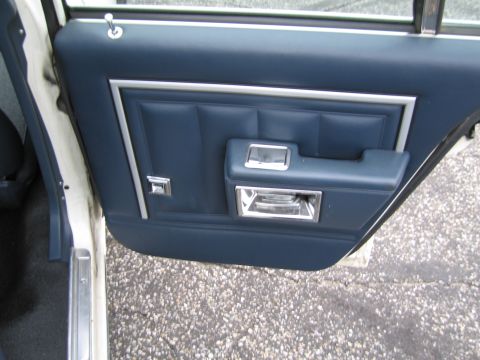 1991 Ford LTD Crown Victoria - Close-up view of the interior door panel and hardware.