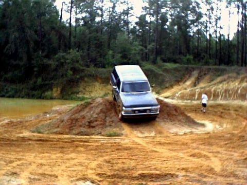 1991 Ford Bronco - On the hill