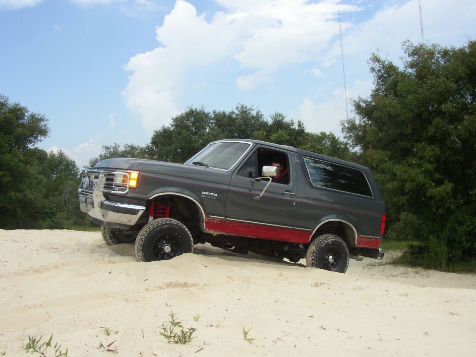 I have stock tires on today!