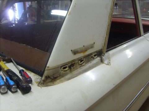 1963 Ford Galaxie - panel removed