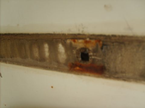1963 Ford Galaxie - I use a small screwdriver and insert in the middle of the clip and turn 45deg.