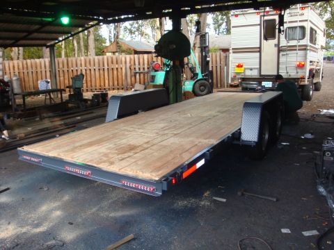1988 Ford F-350 - There it is, 10.5k capacity 20' long