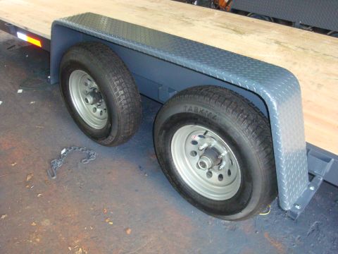 1988 Ford F-350 - Got silver powdercoat wheels instead of white