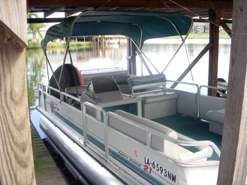 1995 SleekCraft Executive “Suntacker 21ft Pontoon”