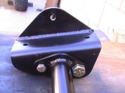 1997 Ford Ranger - A fabricated metal part, likely for a vehicle's suspension system, is shown.