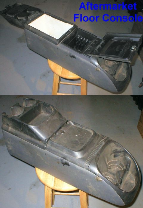 1983 Ford Bronco - SOLD Aftermarket Floor Console 28x12x10" and 10 lbs unboxed.