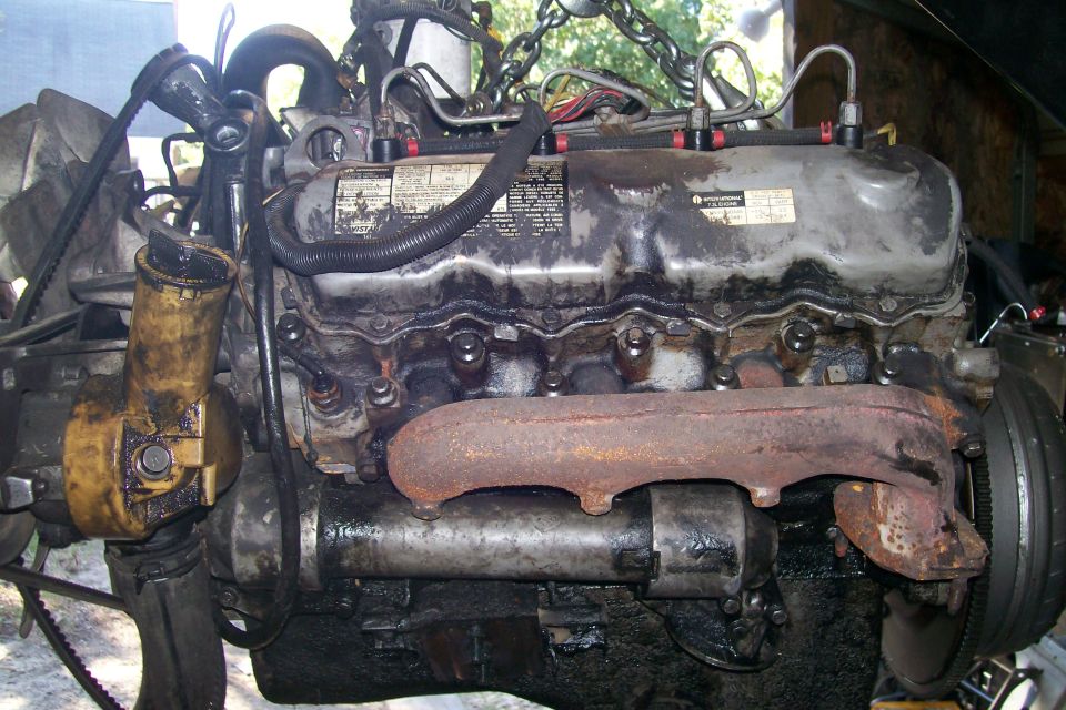 Pics of the old engine.