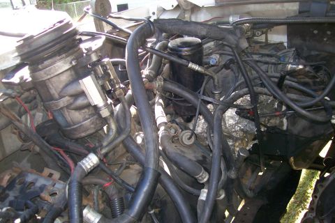 1992 Ford C-350 (Centurion Conversions) - Engine bay.