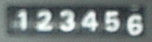 1996 Ford Crown Victoria - The odometer displays the mileage as 123456.