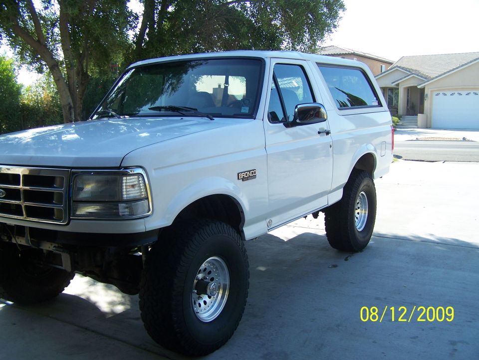 1995 Ford Bronco in 2009