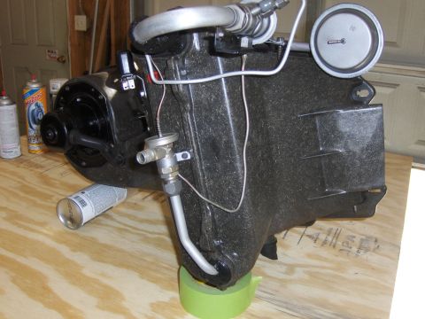 1970 Chevrolet Camaro - An automotive HVAC evaporator case is shown, not a 1970 Chevrolet Camaro.