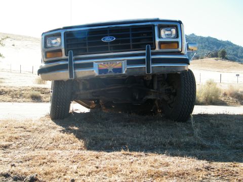 1982 Ford Bronco - This Ford truck's grille and headlight design suggest a model year in the early 1980s, not 1982.