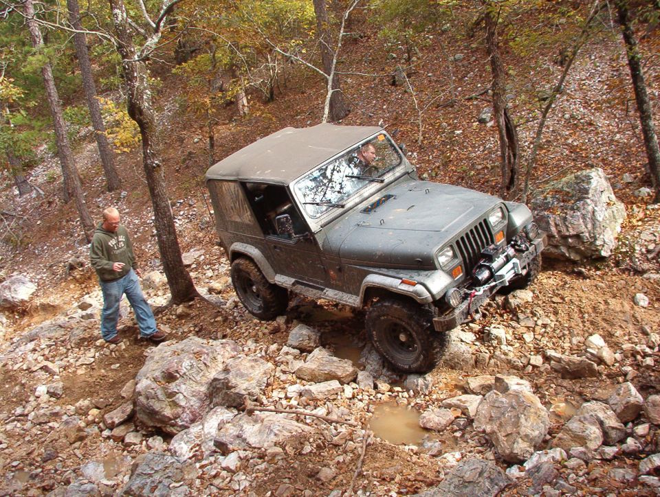 Both Andy & Greg found the Ravine challenging.  Many rocks were stacked, and some winching was involved.