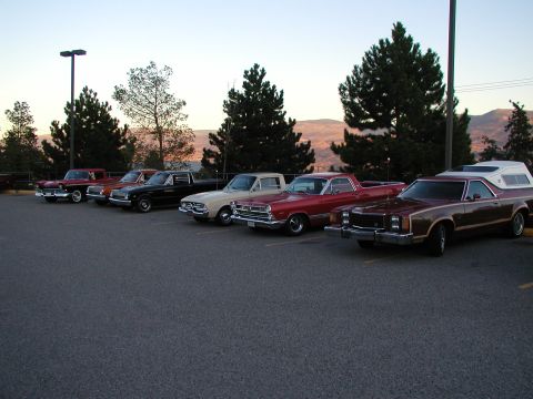1967 Ford Ranchero - Friday night get together at a local A&W drive-in.