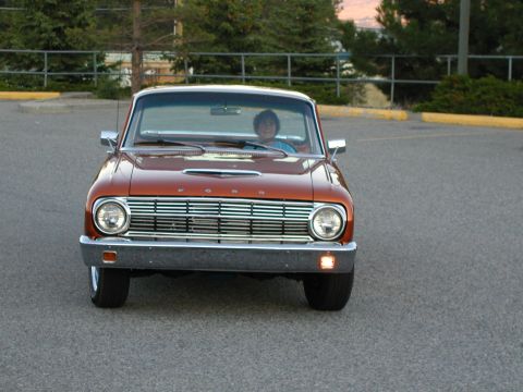 1967 Ford Ranchero - The vehicle's grille and body style suggest it is a 1966 Ford Falcon Ranchero, not a 1967 model.