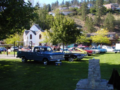 1967 Ford Ranchero - We were joined by some members of the local Thunderbird Club for the Saturday show at Heritage Park in Peachland.